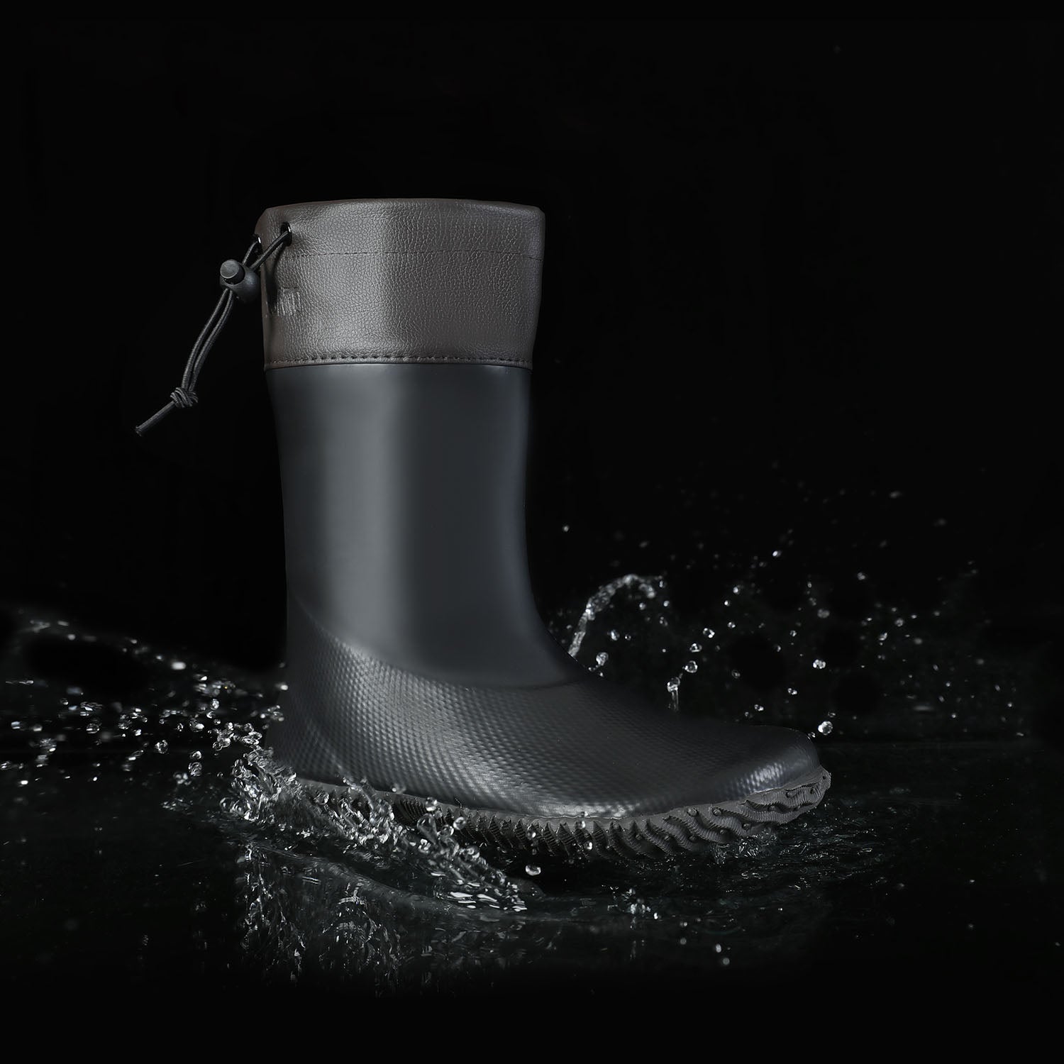 Brisk Foldable Barefoot Rain Boots - Wide Toe Box & PVC-Free