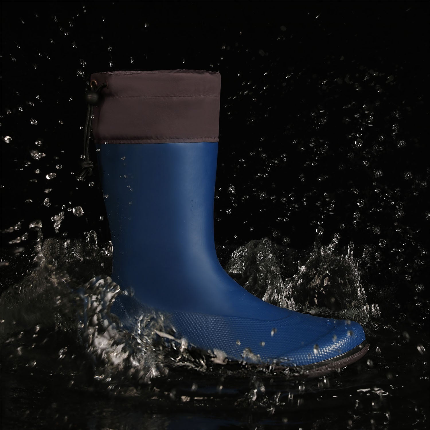 Brisk Foldable Barefoot Rain Boots - Wide Toe Box & PVC-Free