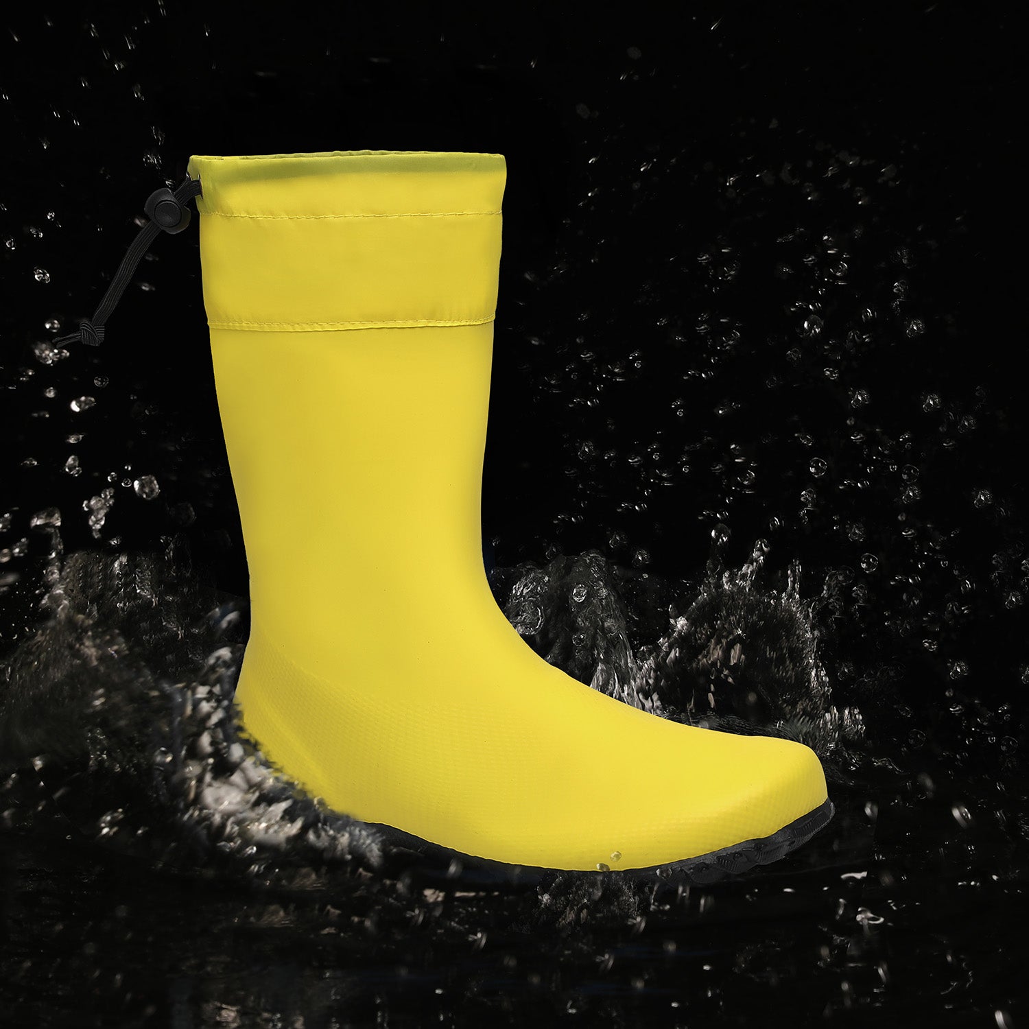 Brisk Foldable Barefoot Rain Boots - Wide Toe Box & PVC-Free