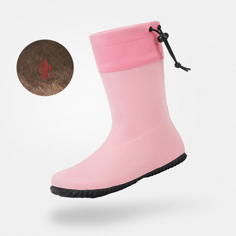 Brisk Foldable Barefoot Rain Boots - Wide Toe Box & PVC-Free