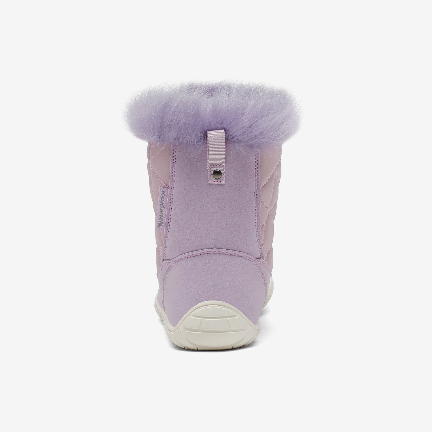 Rise I Waterproof Suede Winter Barefoot Boots with Faux Fur Collar