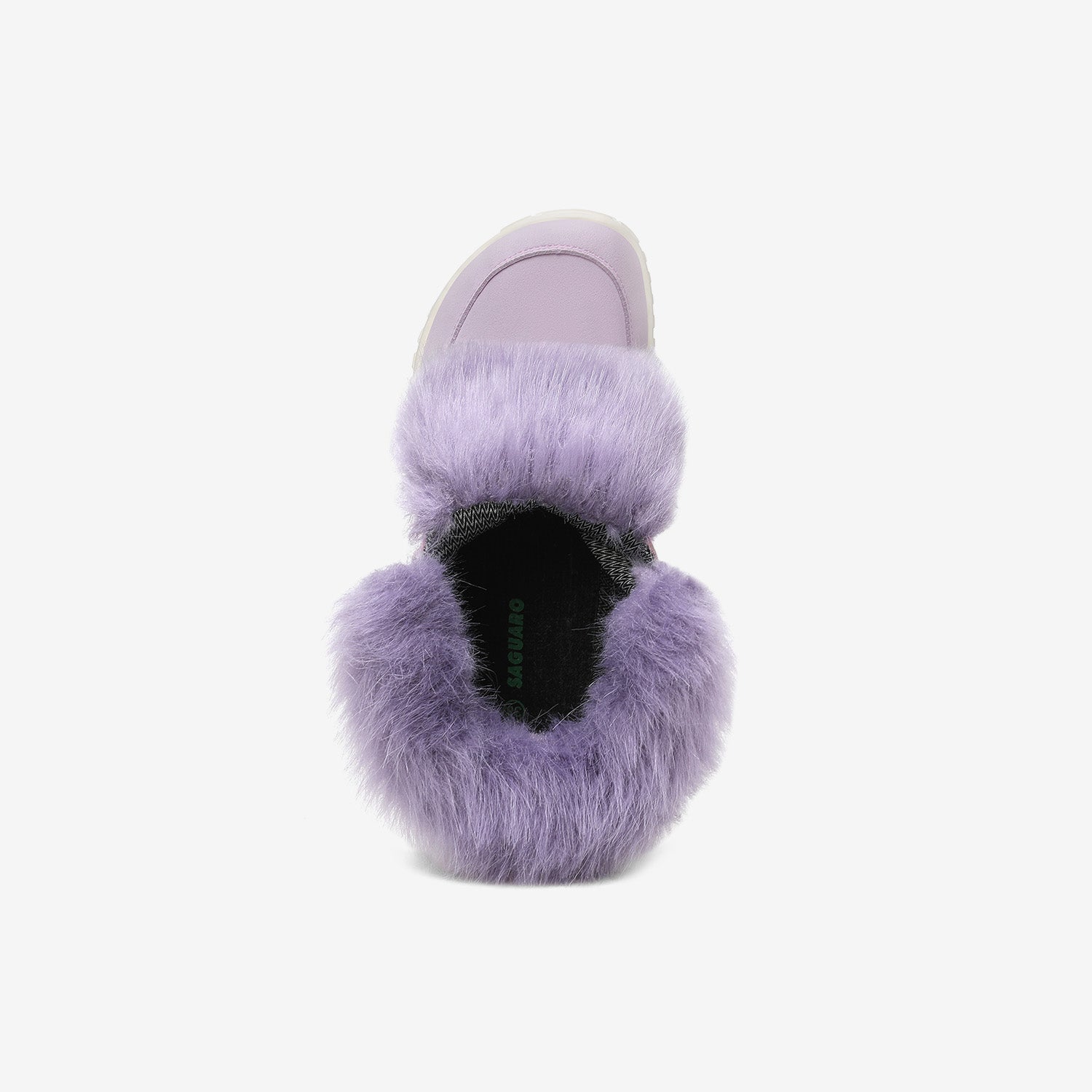 Rise I Waterproof Suede Winter Barefoot Boots with Faux Fur Collar
