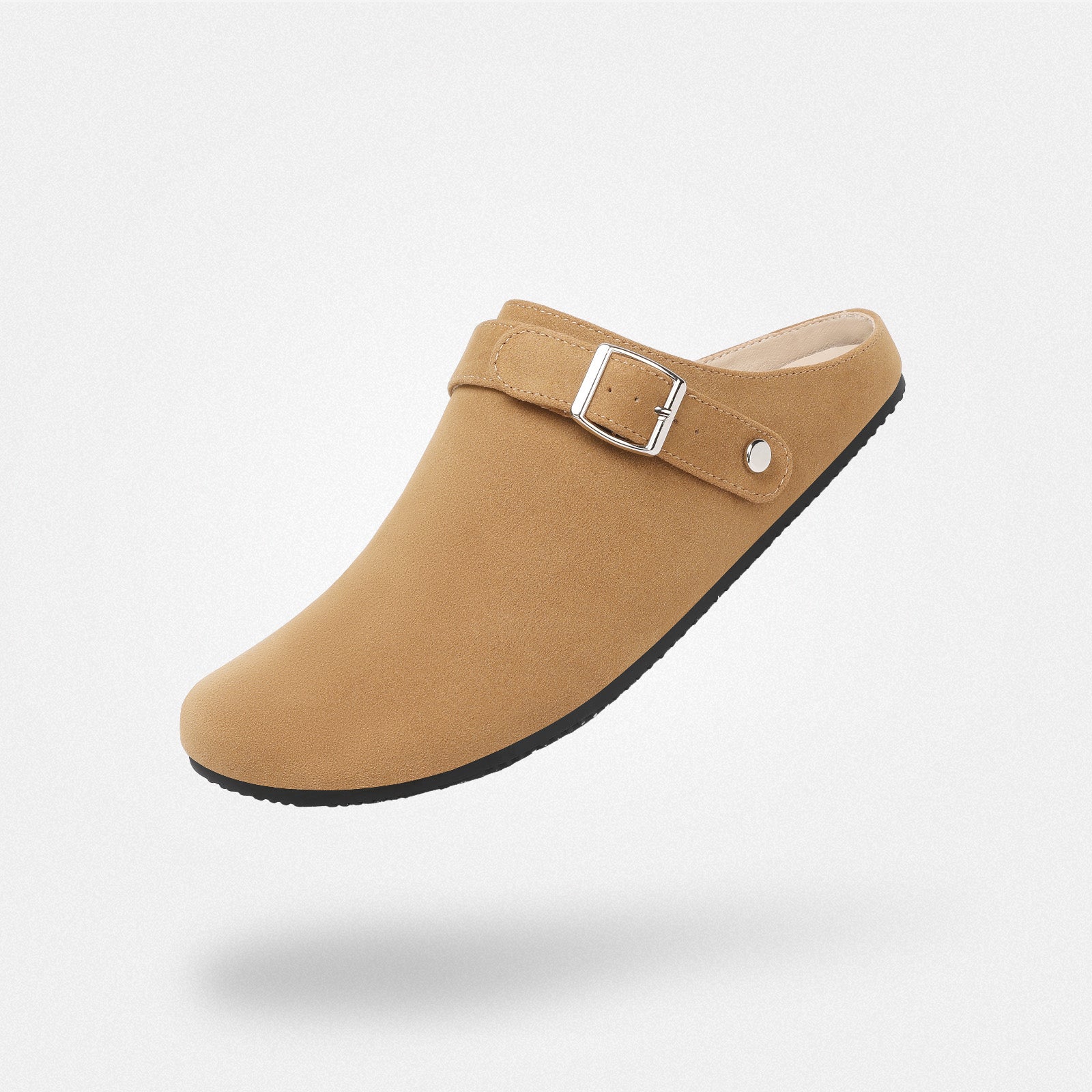 Serene I Barefoot Mules - Plush Lined Slip-On Shoes for Comfort