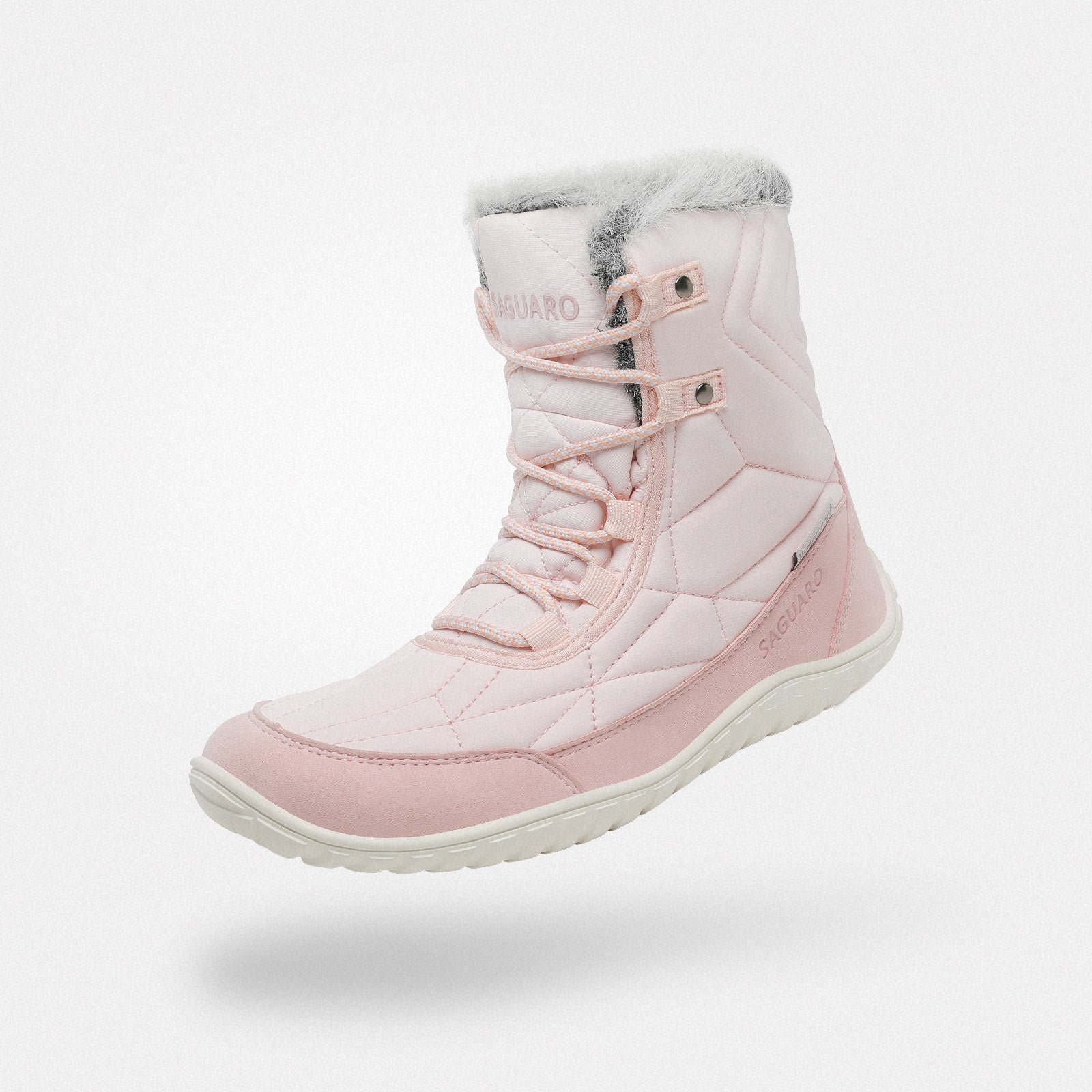 Rise II Waterproof Barefoot Winter Boots - Mid-Calf Suede with Faux Fur