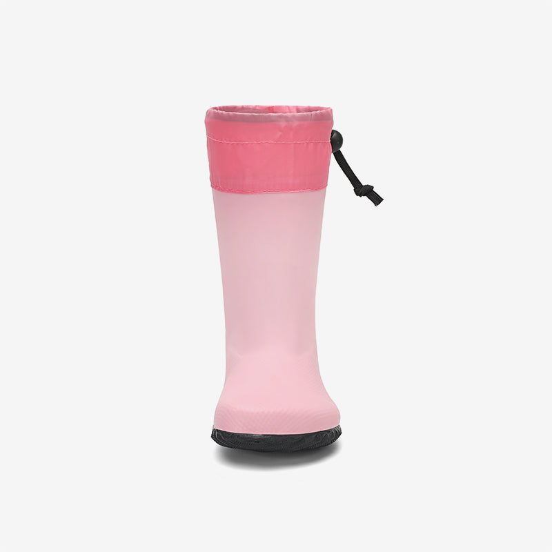 Kids' Barefoot Rain Boots - Wide Toe Box, PVC-Free & Foldable