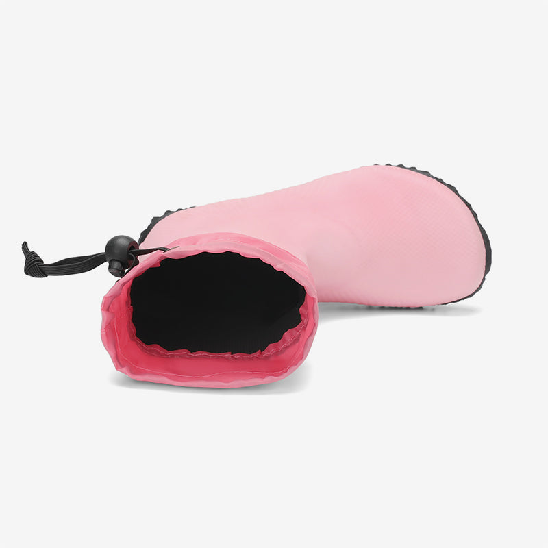 Kids' Barefoot Rain Boots - Wide Toe Box, PVC-Free & Foldable