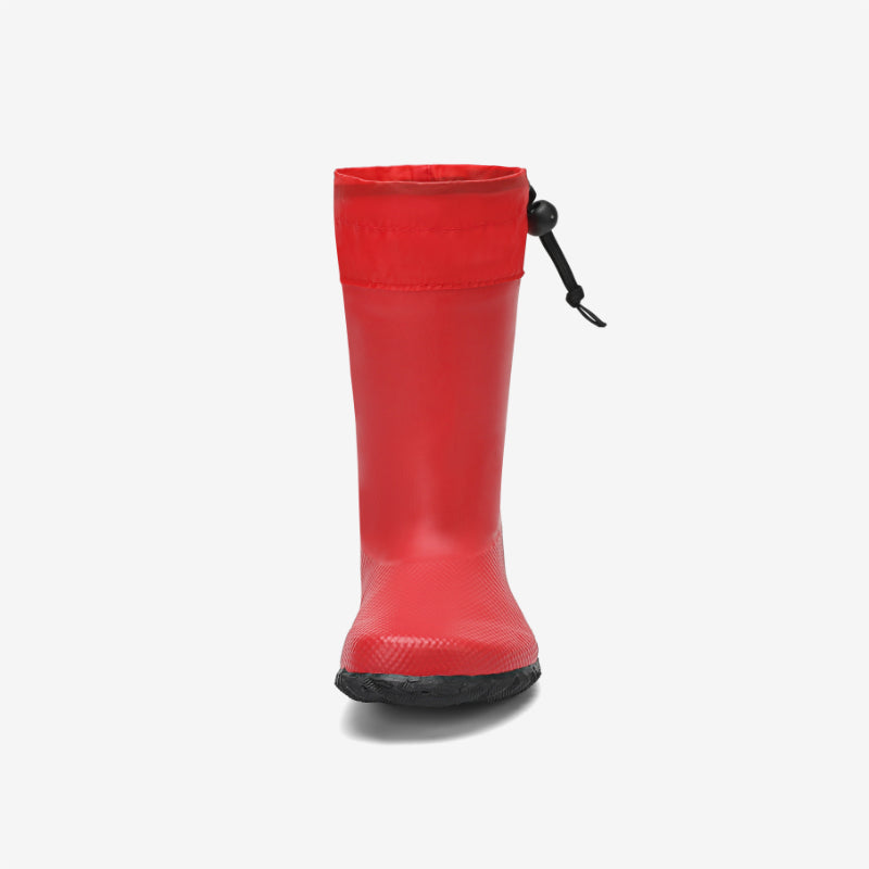 Kids' Barefoot Rain Boots - Wide Toe Box, PVC-Free & Foldable