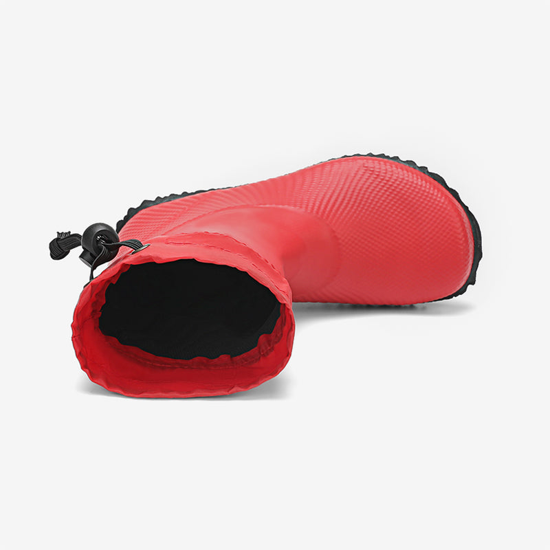 Kids' Barefoot Rain Boots - Wide Toe Box, PVC-Free & Foldable