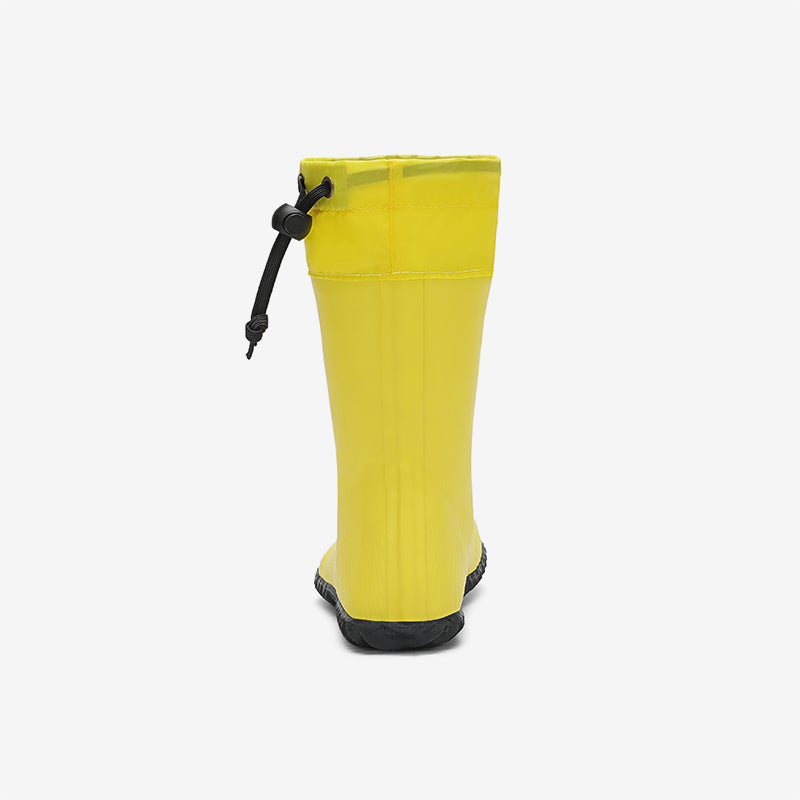 Kids' Barefoot Rain Boots - Wide Toe Box, PVC-Free & Foldable