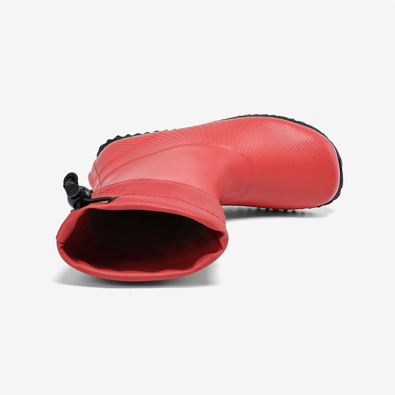 Kids' Barefoot Rain Boots - Wide Toe Box, PVC-Free & Foldable