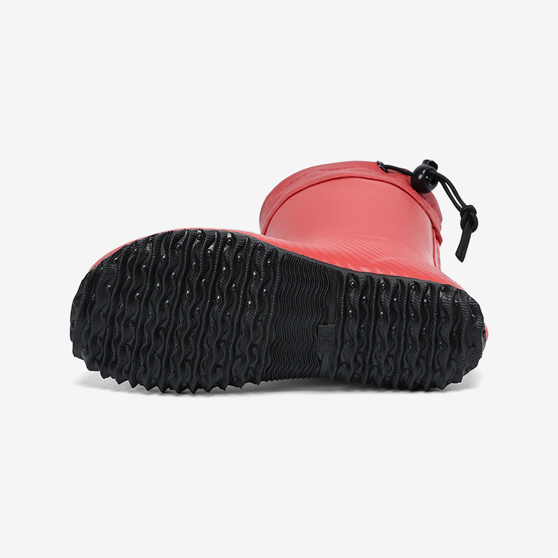 Kids' Barefoot Rain Boots - Wide Toe Box, PVC-Free & Foldable